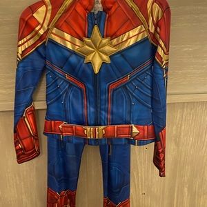 Disney Store Captain Marvel Costume Size 7/8